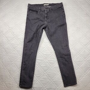 Levis‎ 311 Shaping Skinny 33 black jeans size 33X30 waist is 36
